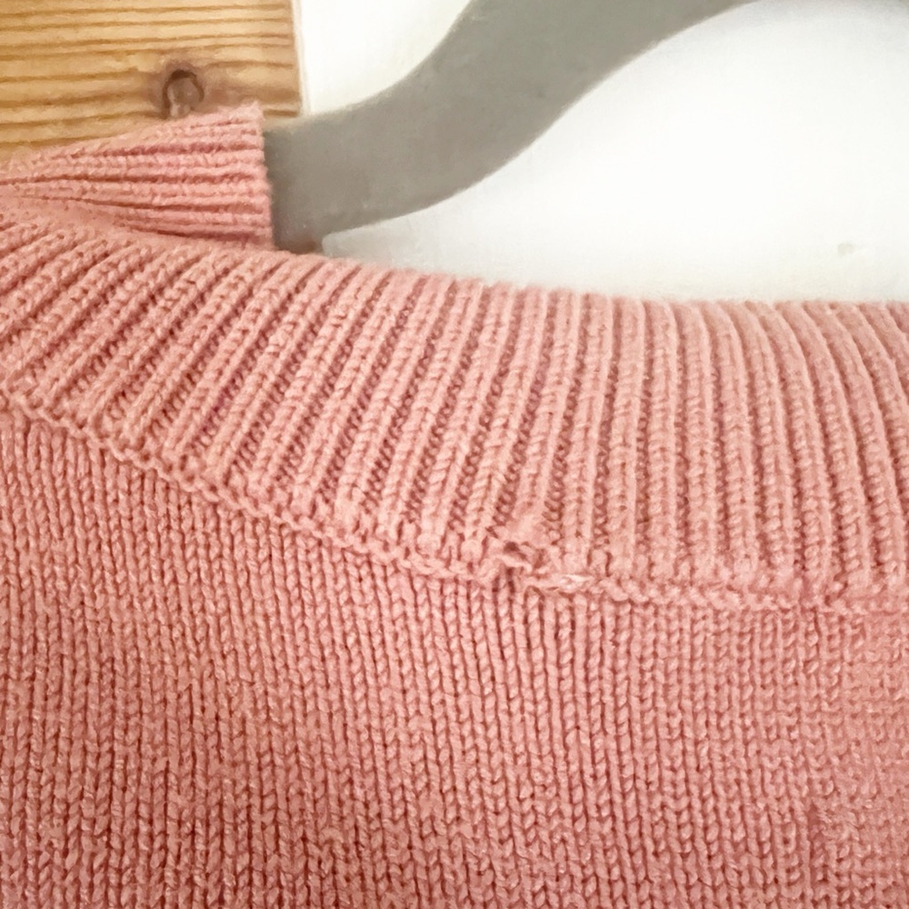 One Teaspoon Color-Block Reactive Sweater Pink Small - Picture 8 of 8